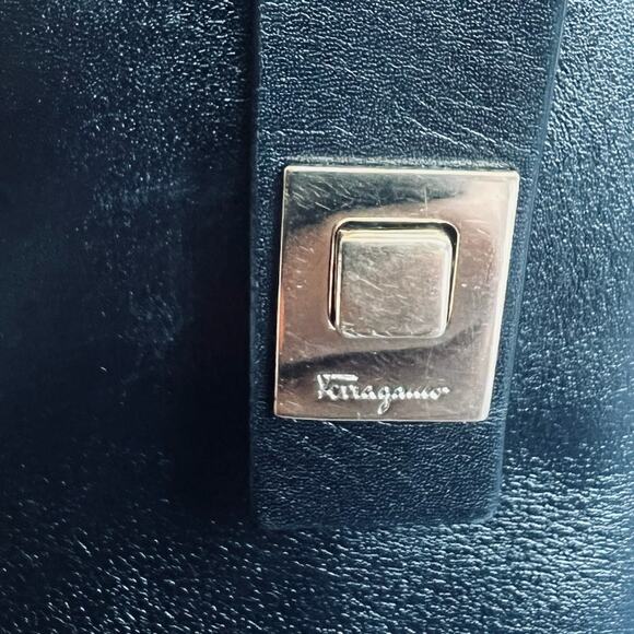 Salvatore Ferragamo Black Bag Tote - Picture 10 of 12